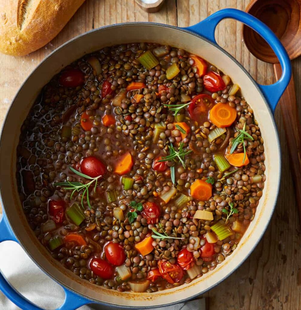 recette lentilles
